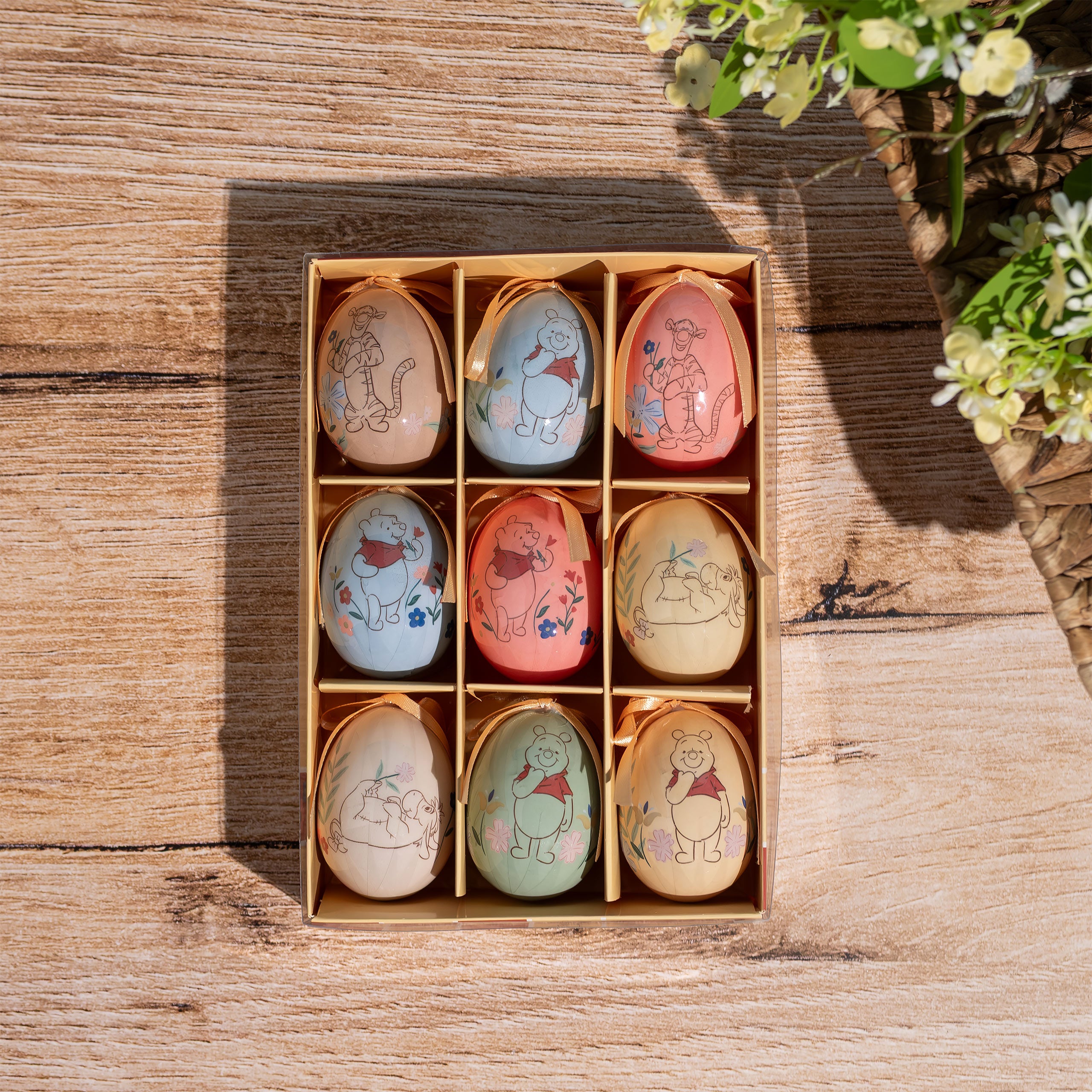 Imagen del producto Winnie the Pooh - Colgantes de huevos de Pascua set de 9