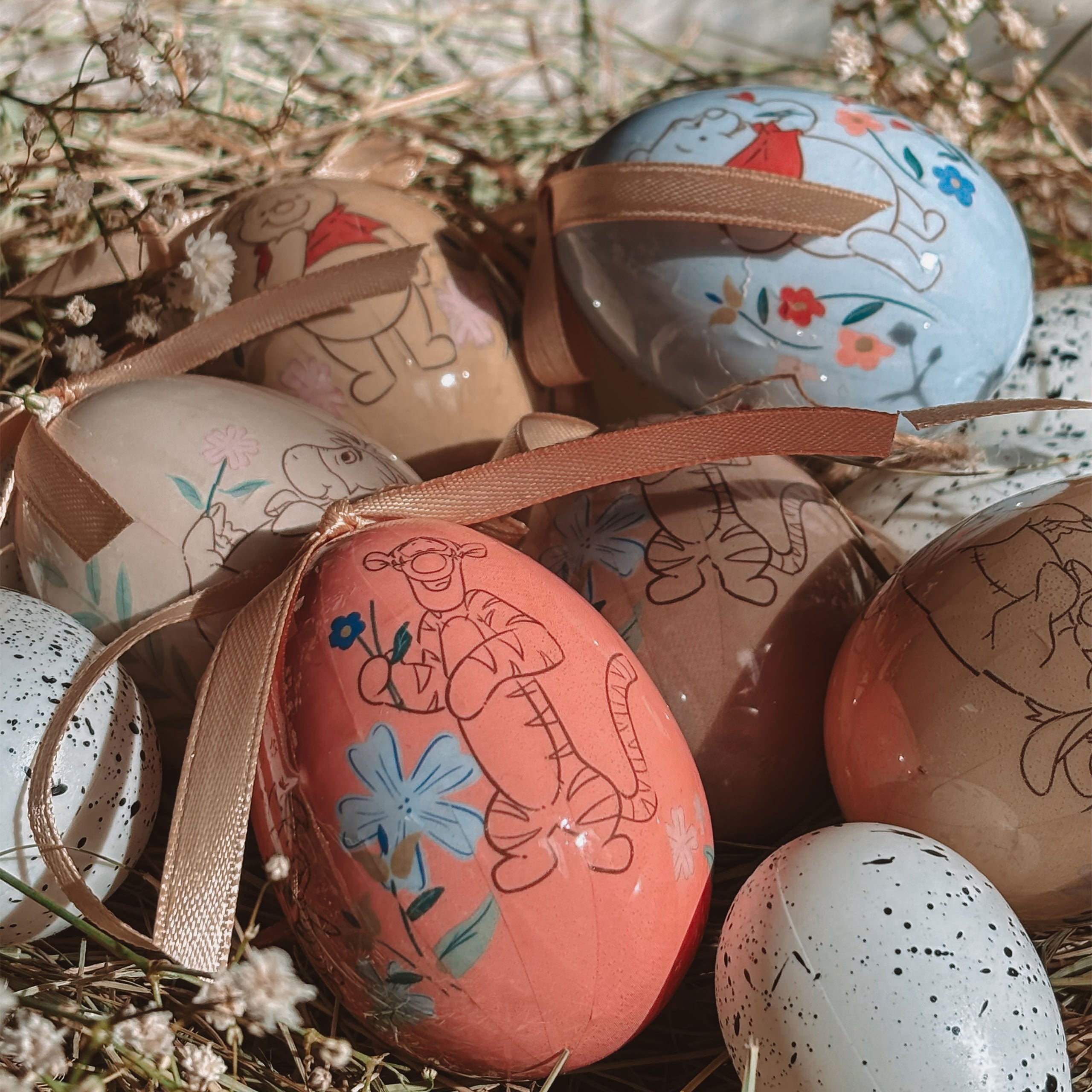 Imagen del producto Winnie the Pooh - Colgantes de huevos de Pascua set de 9