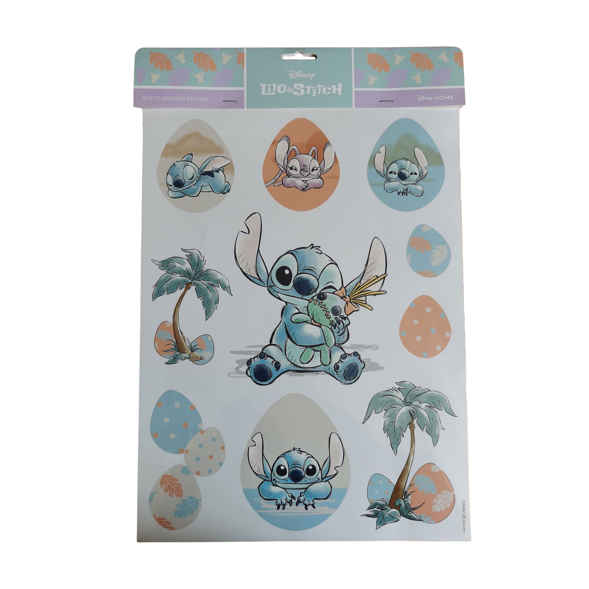 Imagen del producto Pegatinas de ventana de Pascua de Stitch - Lilo & Stitch
