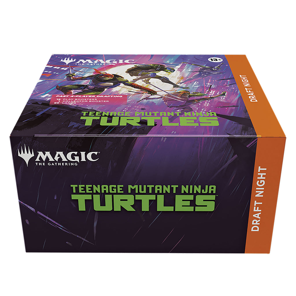 Imagen del producto Teenage Mutant Ninja Turtles – Draft Night Box versión en inglés – Magic: The Gathering