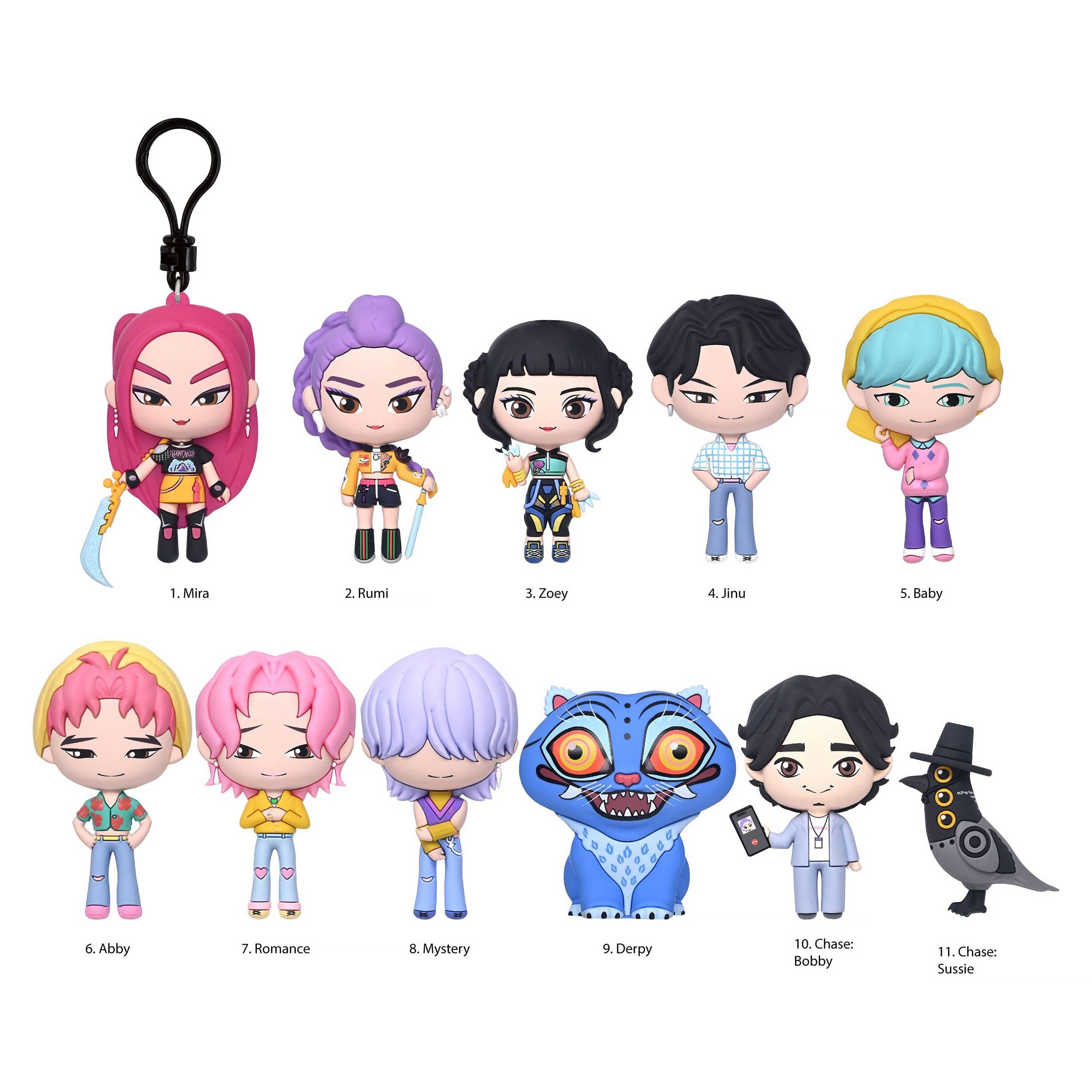 Imagen del producto KPop Demon Hunters - Llavero mystery Series 1