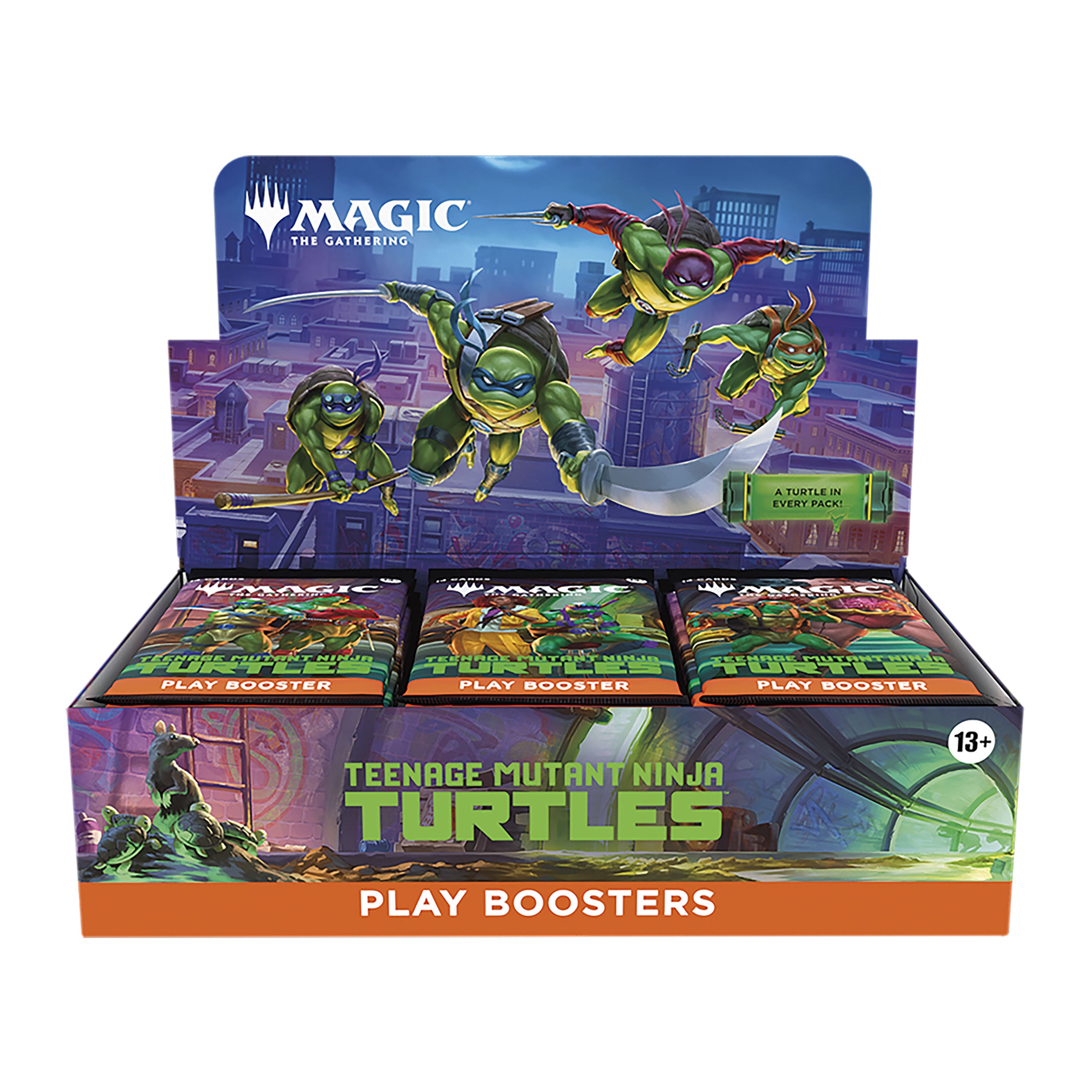 Imagen del producto Teenage Mutant Ninja Turtles Play Booster Display versión inglesa - Magic: The Gathering