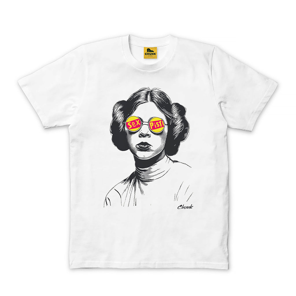 Imagen del producto Camiseta Sex Bomb para fans de Star Wars blanca