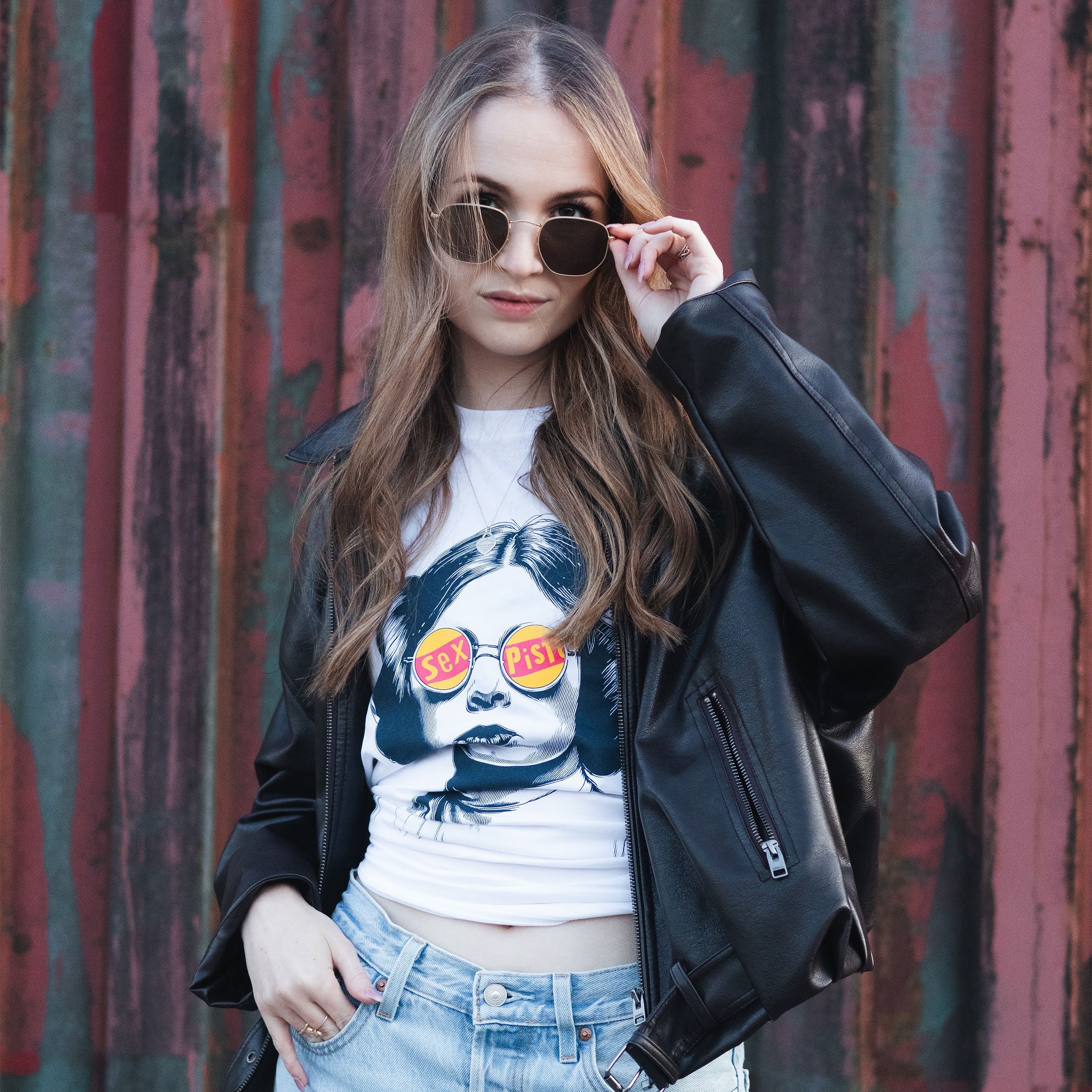 Imagen del producto Camiseta Sex Bomb para fans de Star Wars blanca