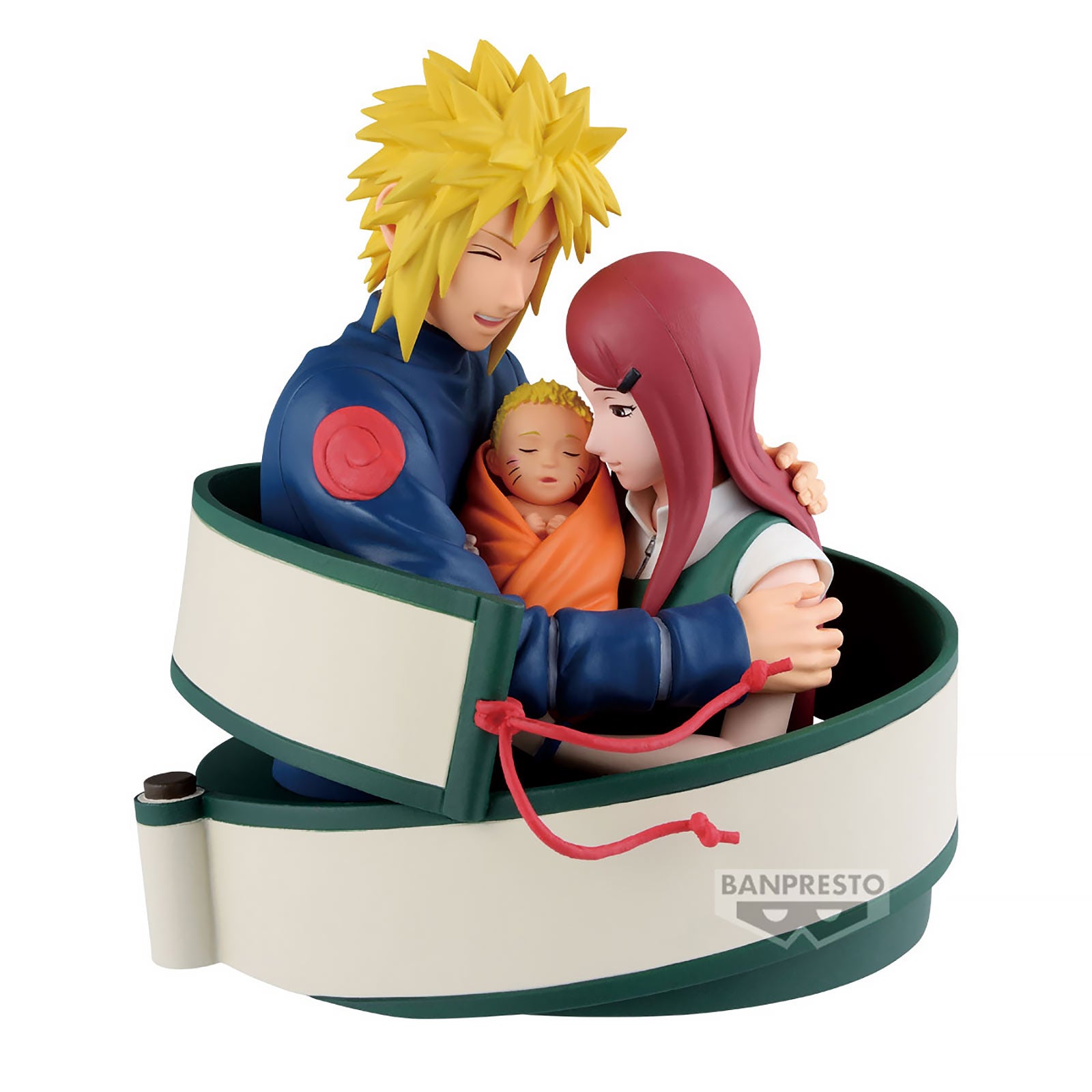 Imagen del producto Naruto 72 Series - Set de figuras de Minato, Naruto y Kushina