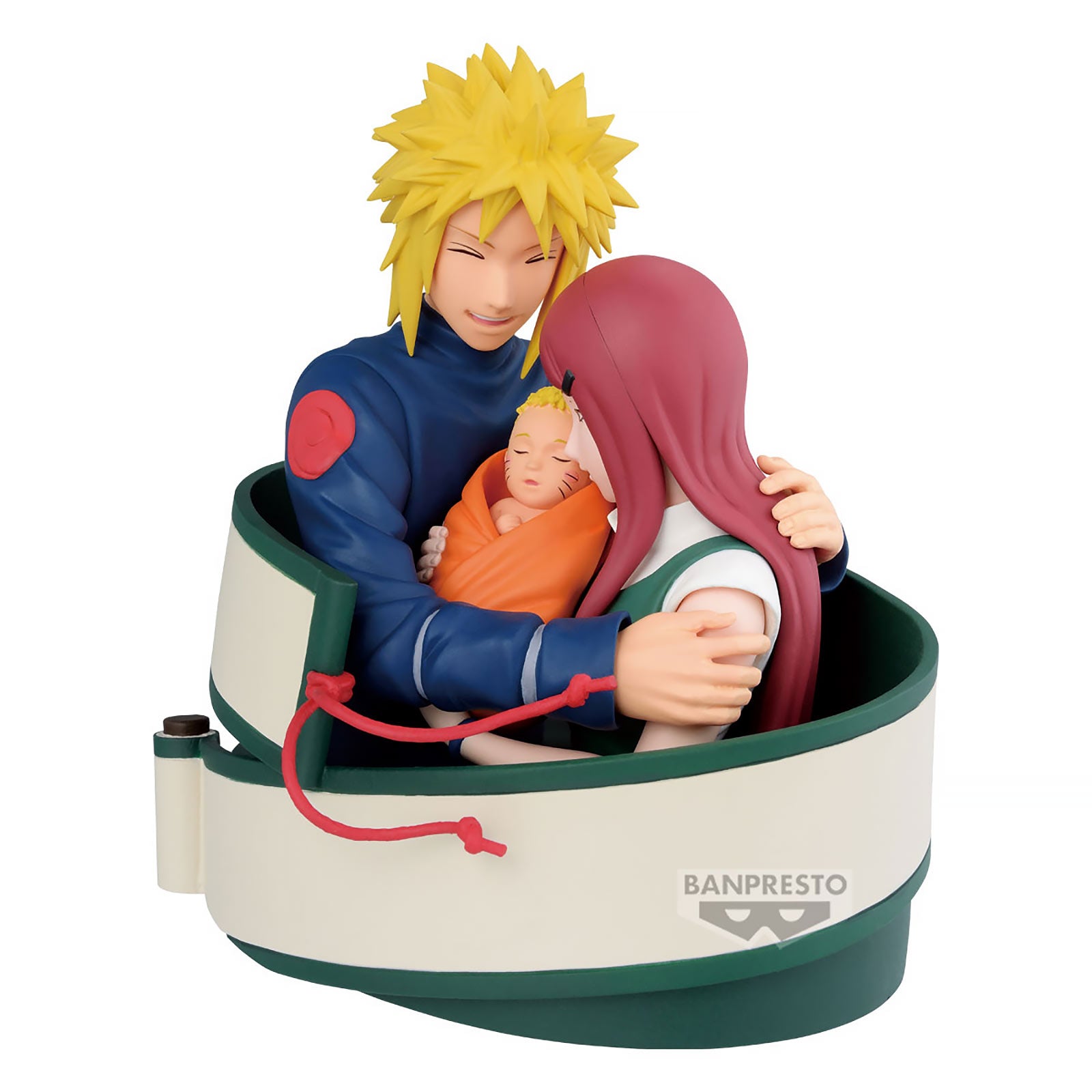Imagen del producto Naruto 72 Series - Set de figuras de Minato, Naruto y Kushina