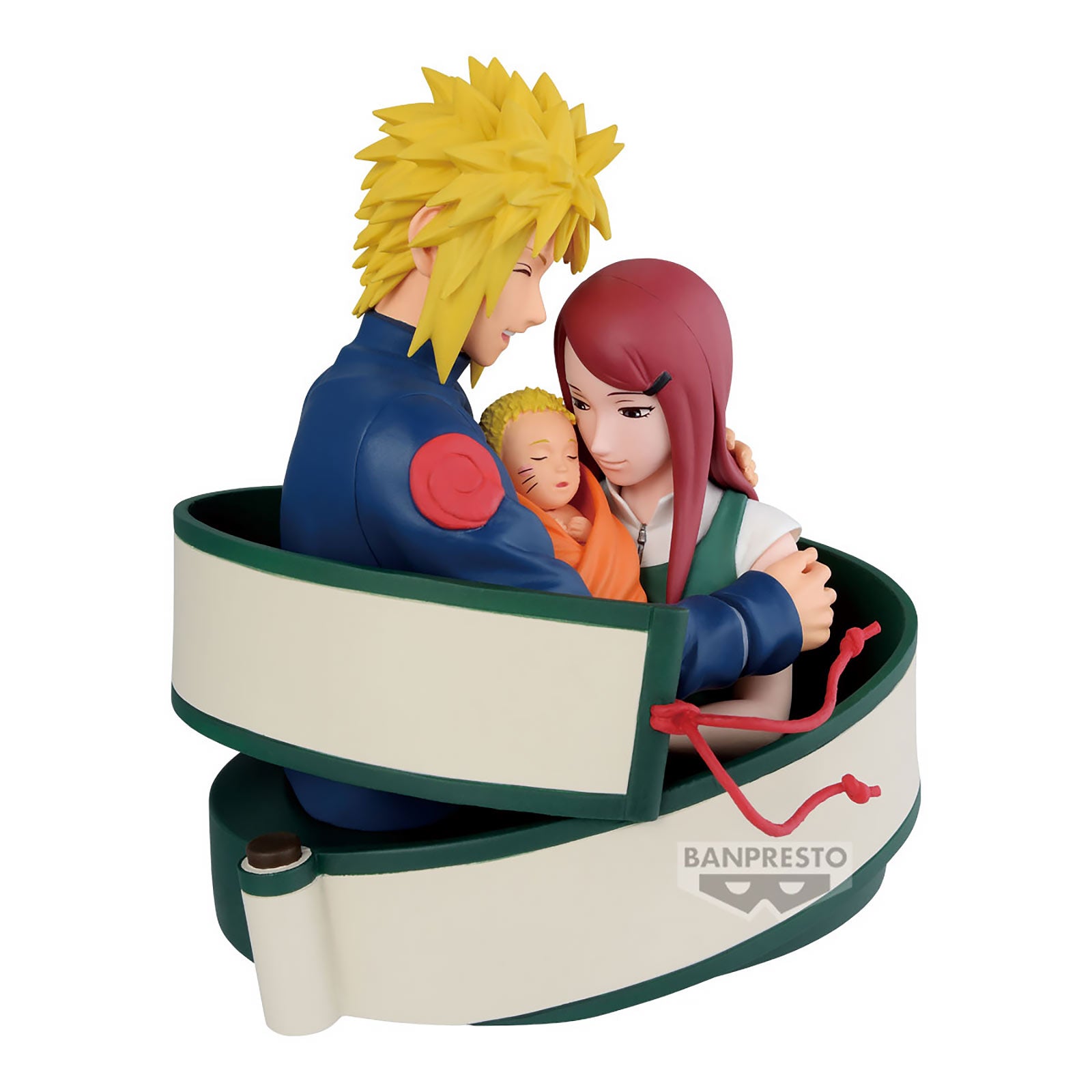 Imagen del producto Naruto 72 Series - Set de figuras de Minato, Naruto y Kushina