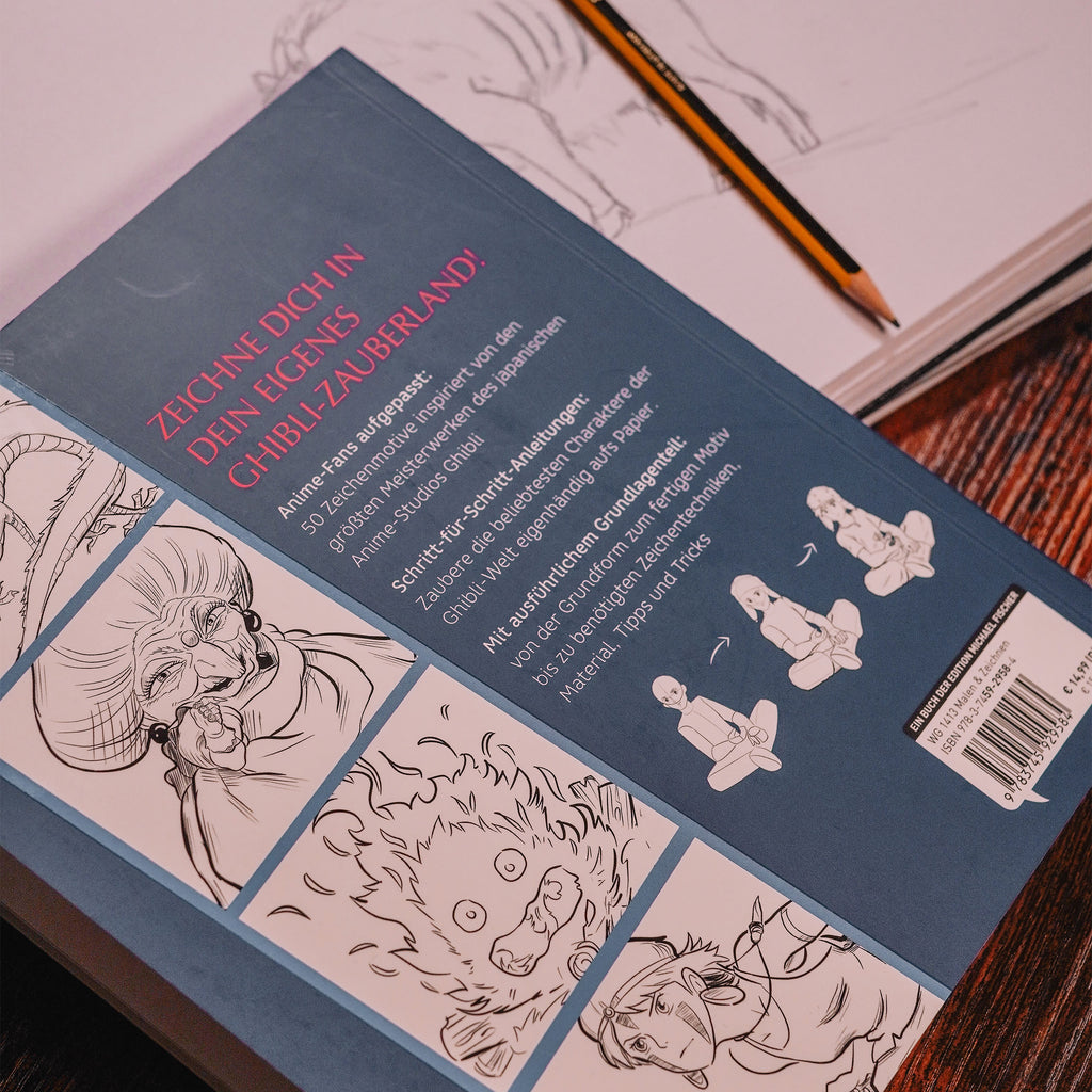 Imagen del producto El libro de dibujo no oficial de Ghibli