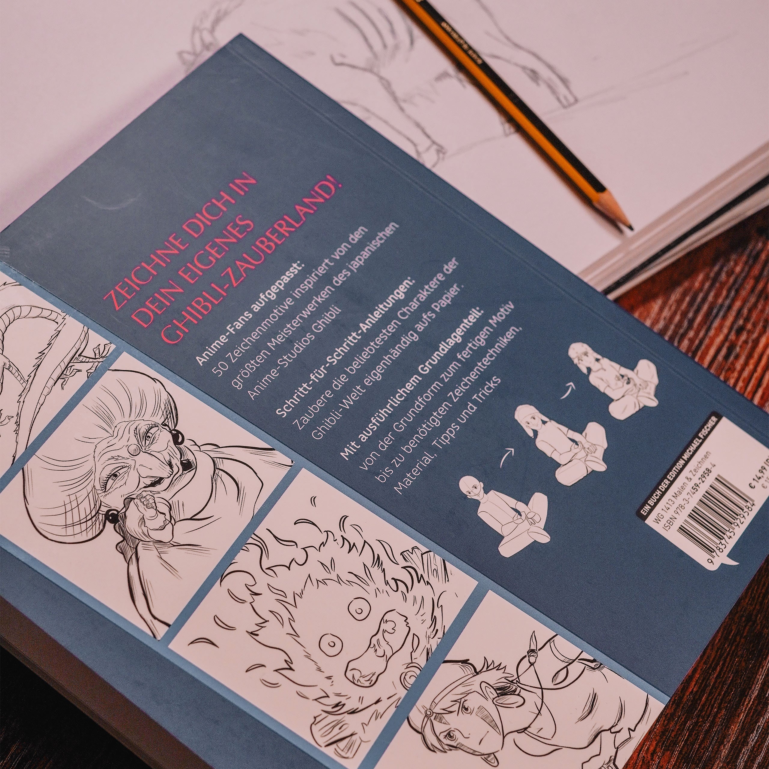 Imagen del producto El libro de dibujo no oficial de Ghibli