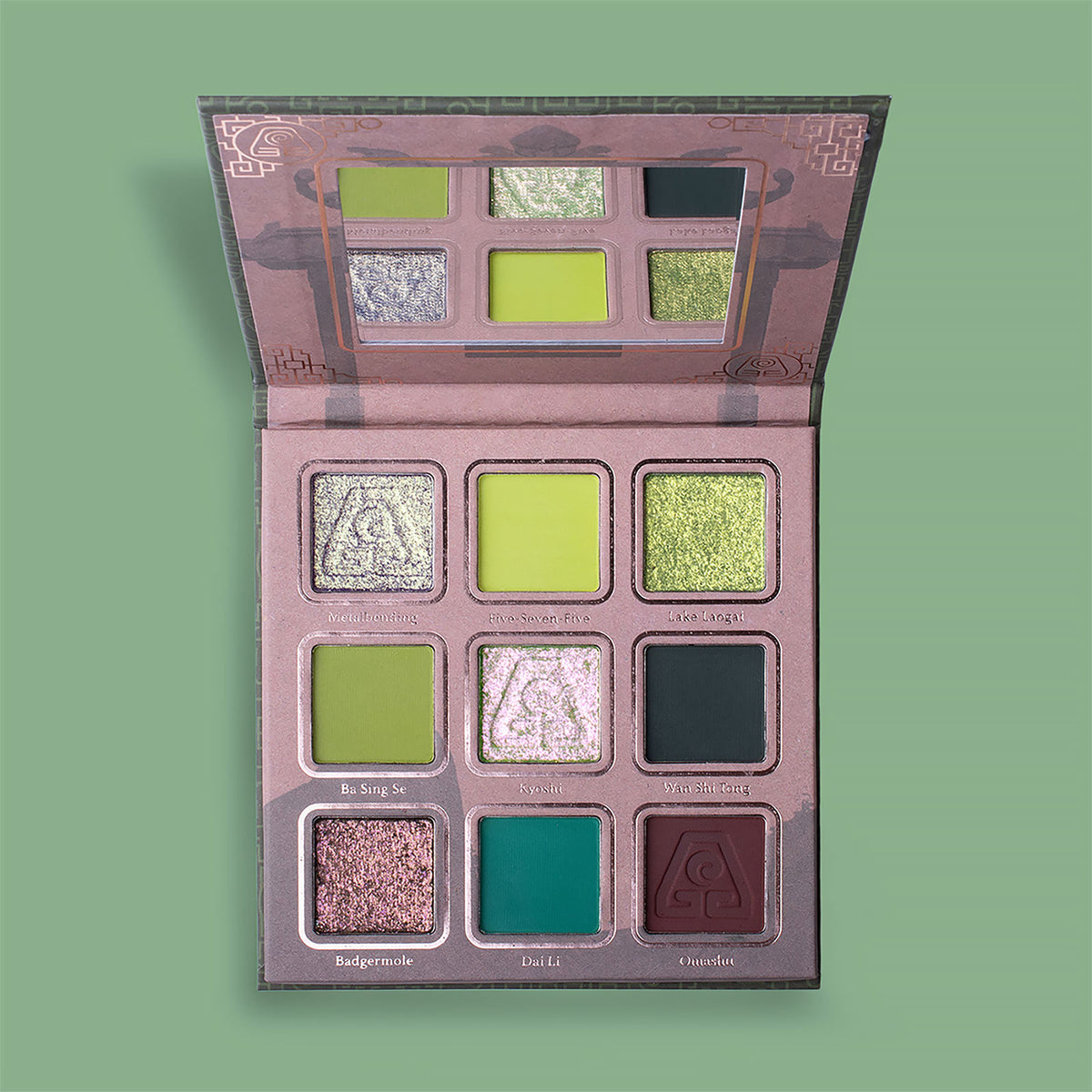 Imagen del producto Avatar: La leyenda de Aang – Paleta de sombras Tierra