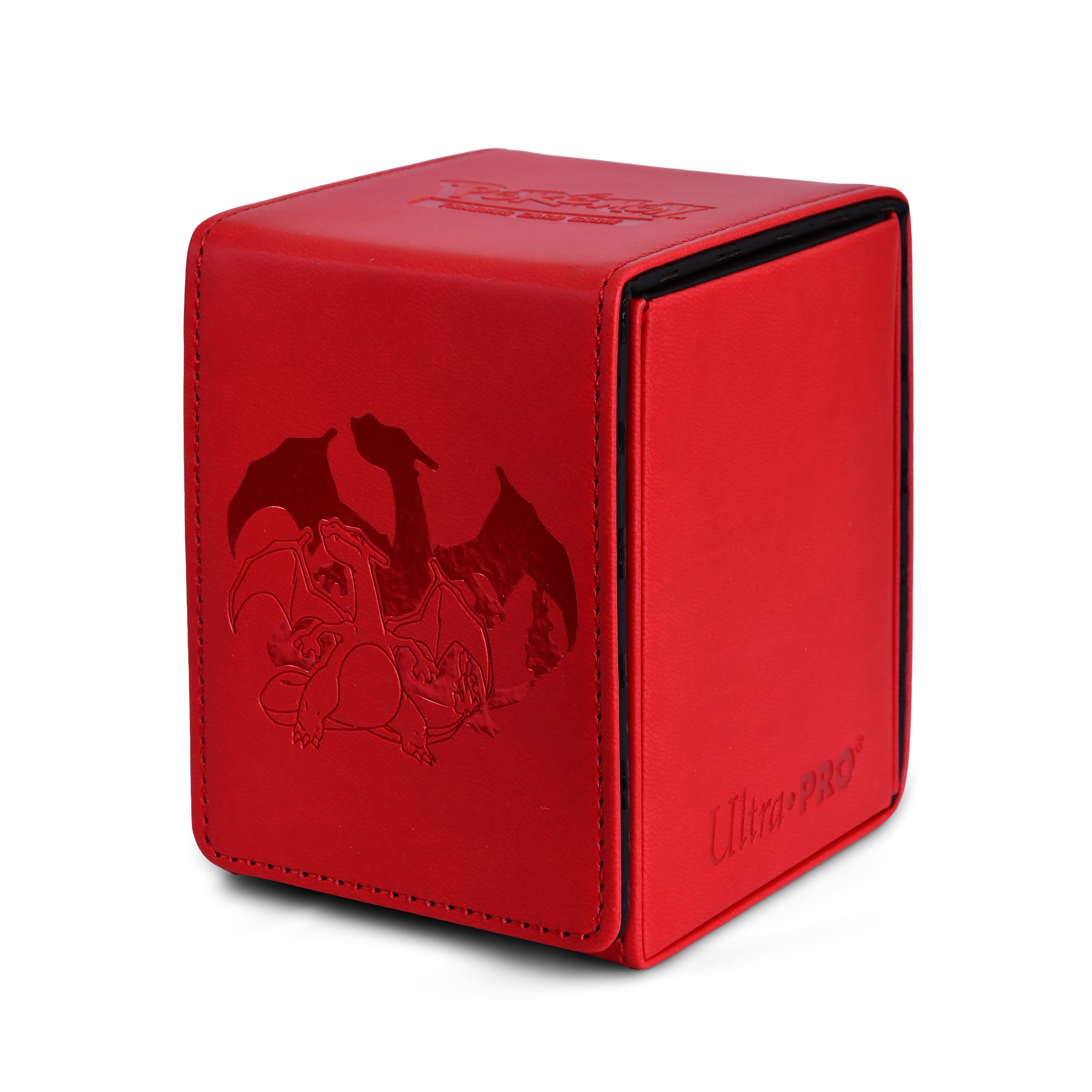 Imagen del producto Pokémon – Caja Alcove Flip Charizard para fundas de cartas coleccionables Elite Series