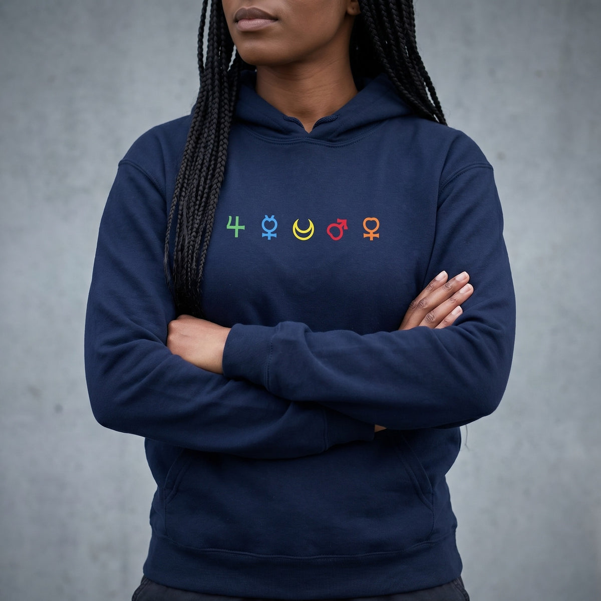 Imagen del producto Sailor Moon - Sudadera con capucha Pretty Guardians azul