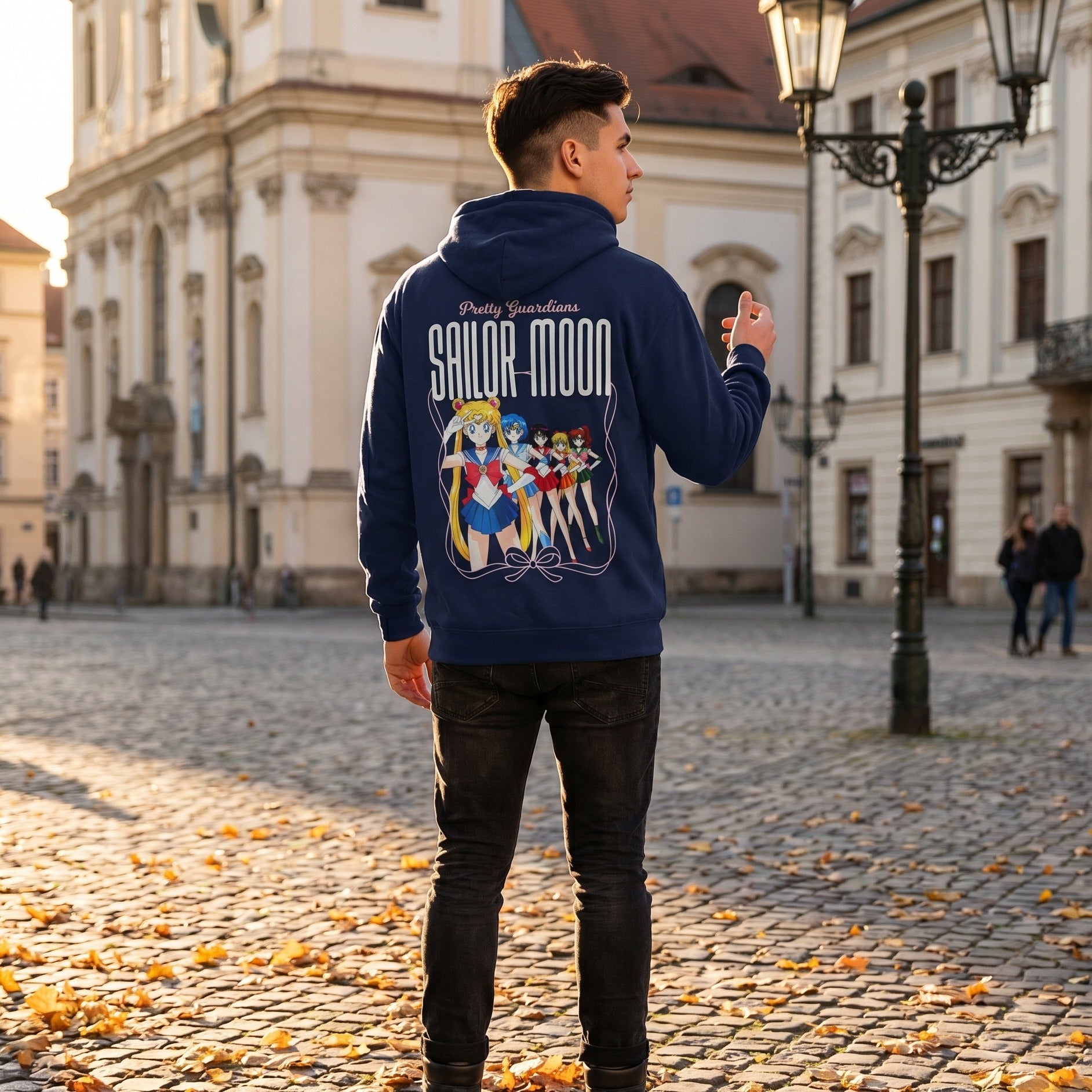 Imagen del producto Sailor Moon - Sudadera con capucha Pretty Guardians azul