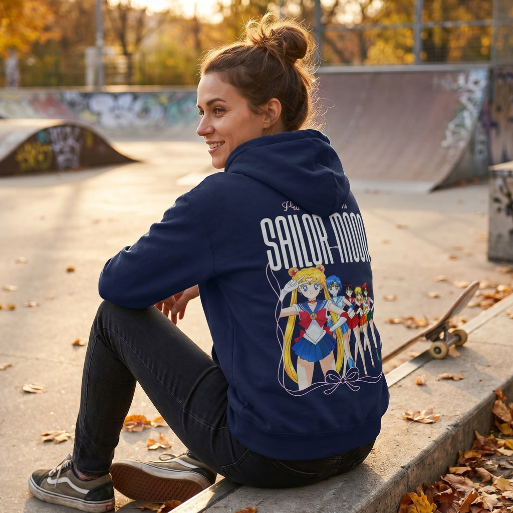 Imagen del producto Sailor Moon - Sudadera con capucha Pretty Guardians azul