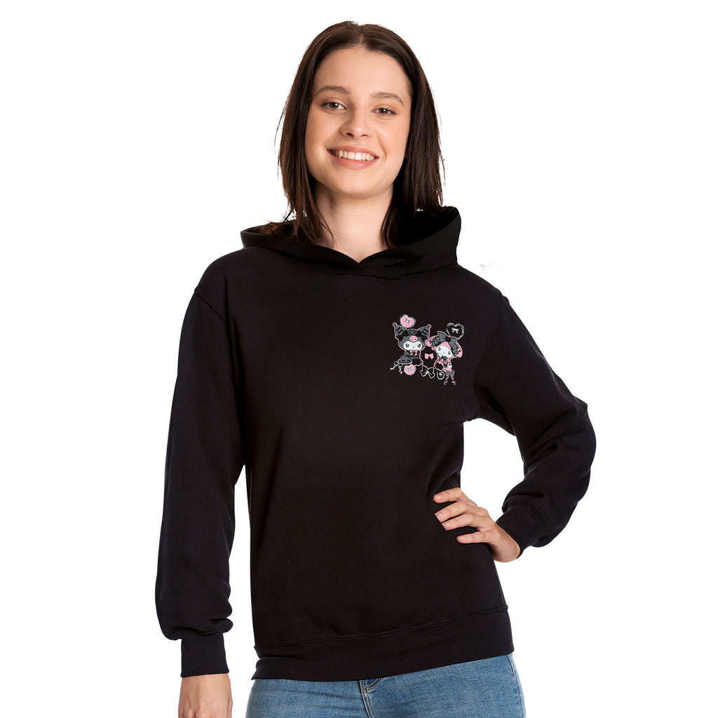 Imagen del producto Hello Kitty - Sudadera con capucha Kuromi y My Melody