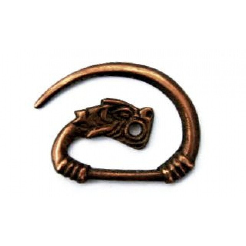 Imagen del producto Broche medieval de metal Dragón pequeño