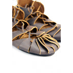 Imagen del producto Zapatos medievales de tobillo en cuero nobuk marrón