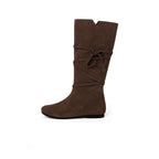 Imagen del producto Botas medievales de ante marrón oscuro