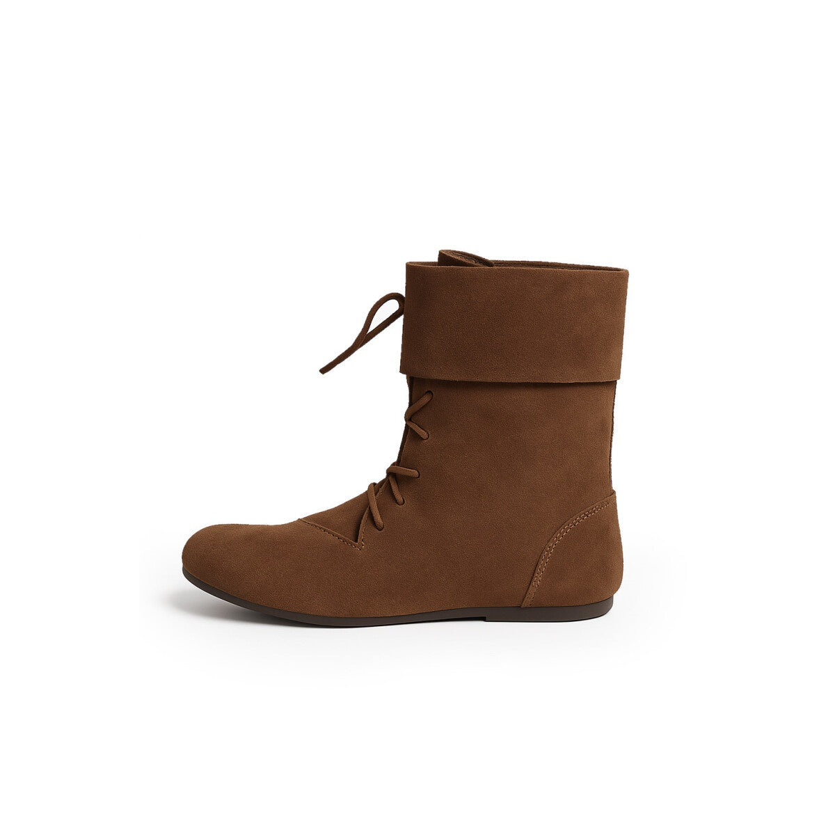 Imagen del producto Botas medievales Aurin con vuelta marrón