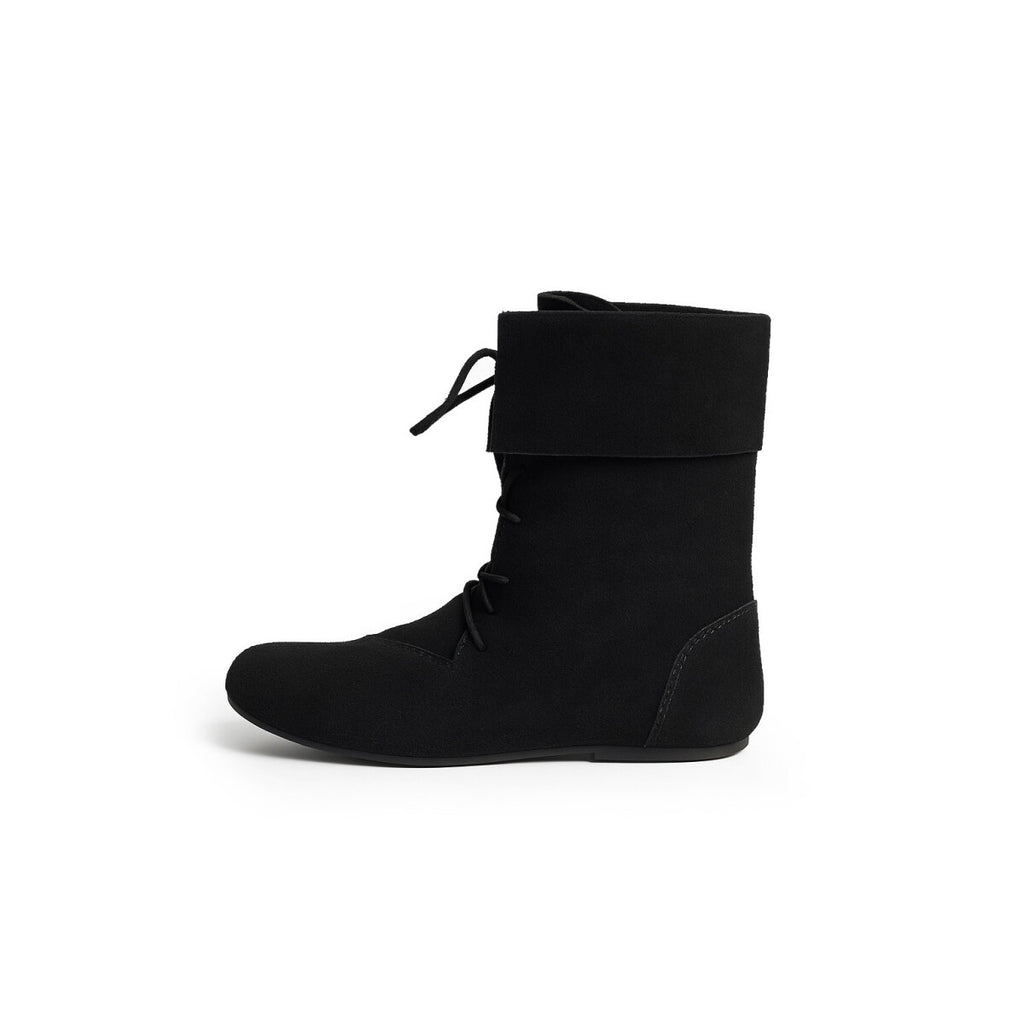 Imagen del producto Botas medievales Aurin con vuelta negras