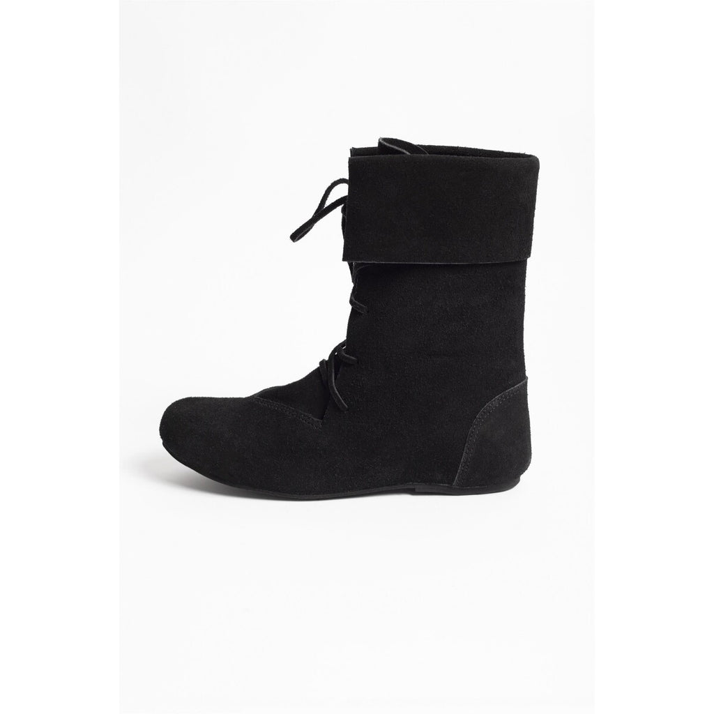 Imagen del producto Botas medievales Aurin con vuelta negras
