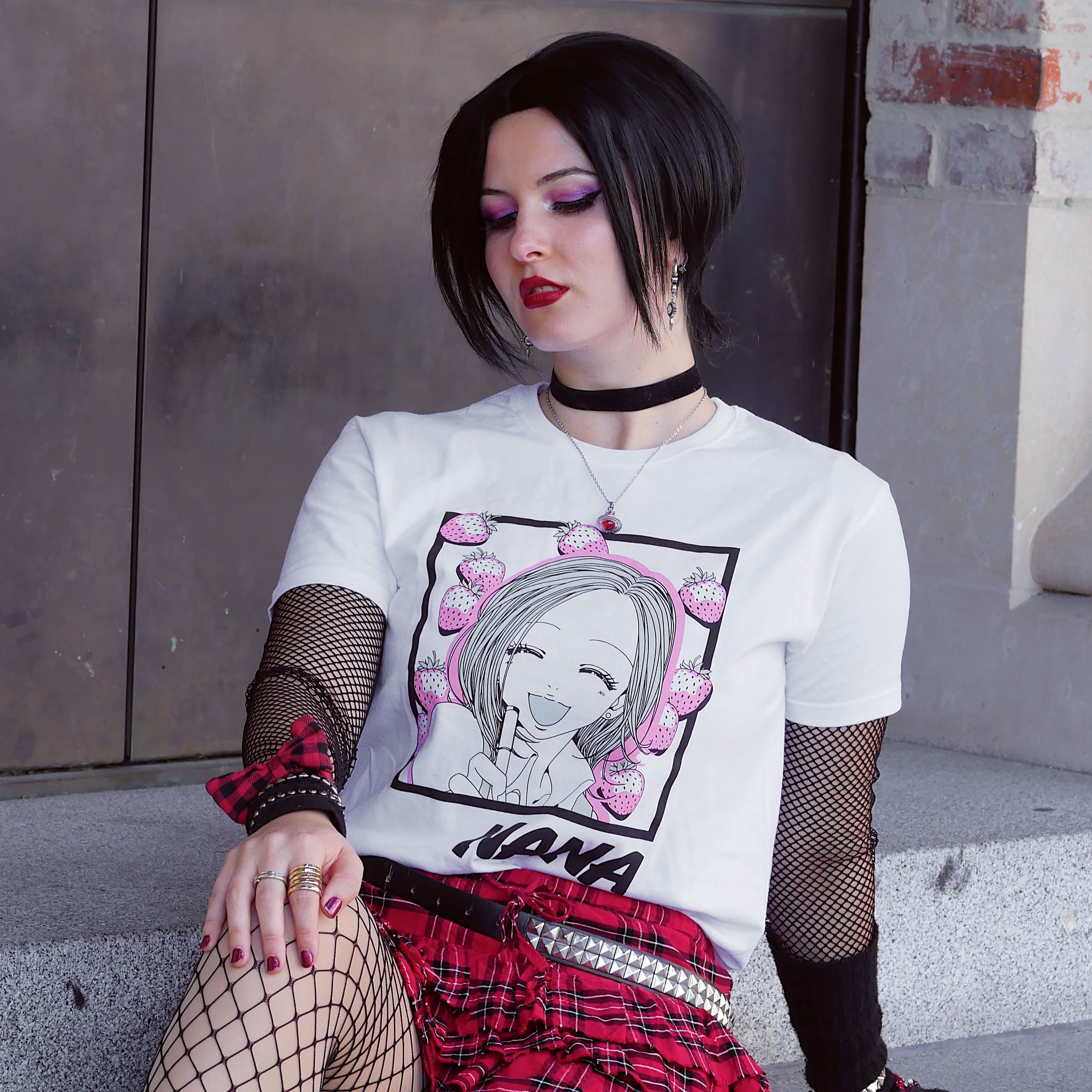Imagen del producto Camiseta Hachi para fans de Nana