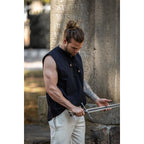 Product image Medieval Lace-Up Shirt Jean Sleeveless Black