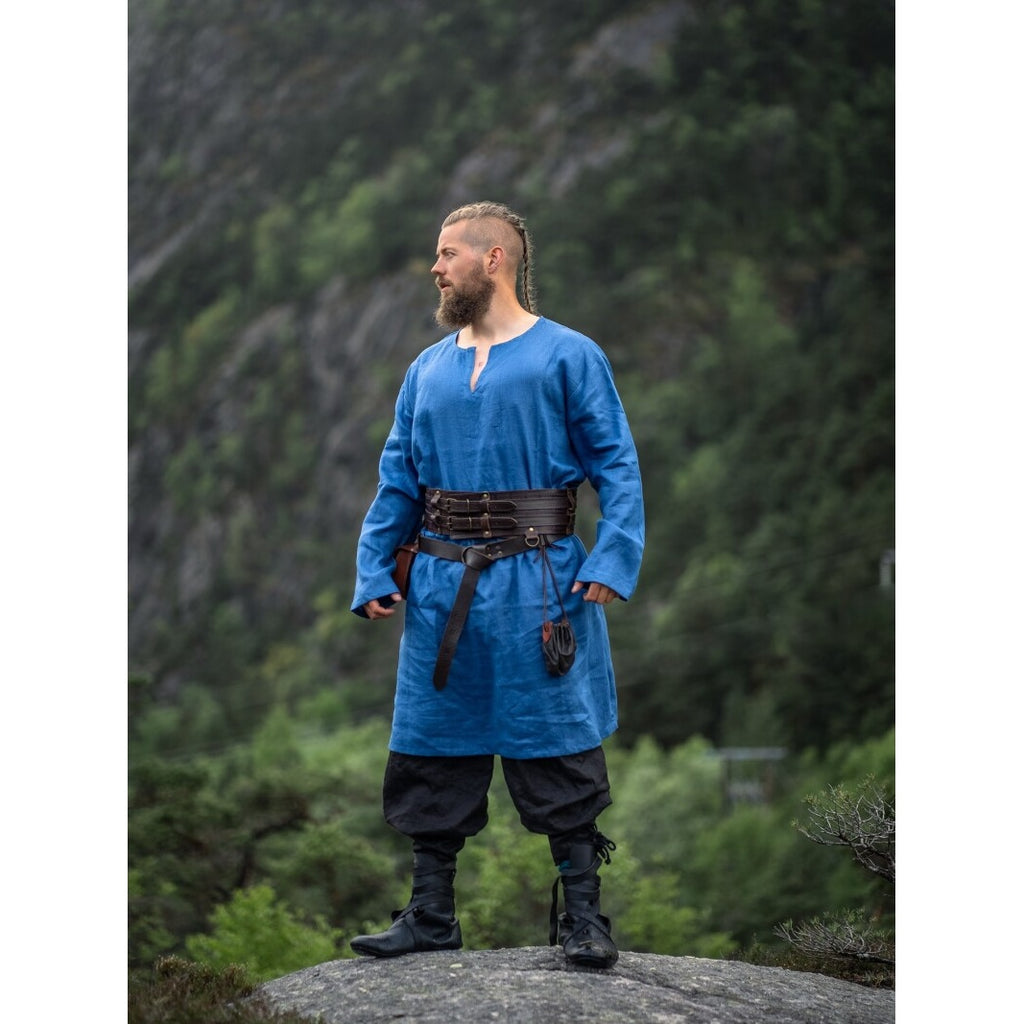 Product image Medieval Linen Tunic Halvar Blue