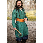 Product image Medieval Linen Tunic Halvar green