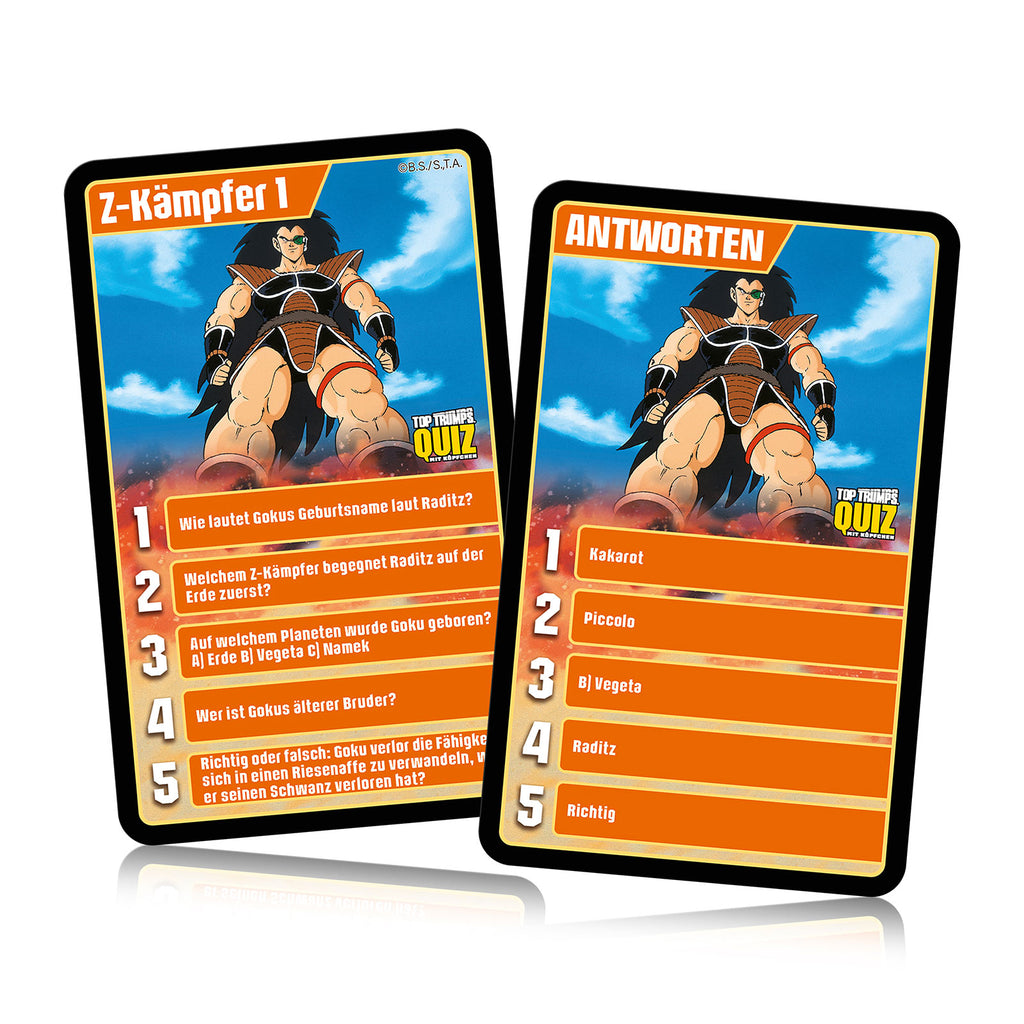 Imagen del producto Dragon Ball Z - Top Trumps Quiz