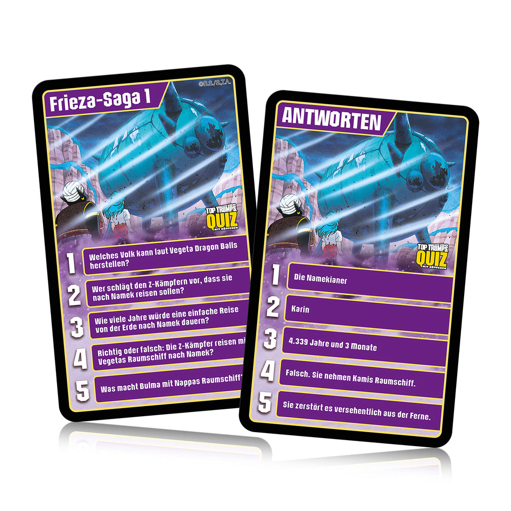 Imagen del producto Dragon Ball Z - Top Trumps Quiz