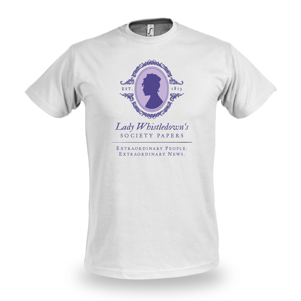 Imagen del producto Camiseta Society Papers para fans de Los Bridgerton