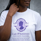 Imagen del producto Camiseta Society Papers para fans de Los Bridgerton