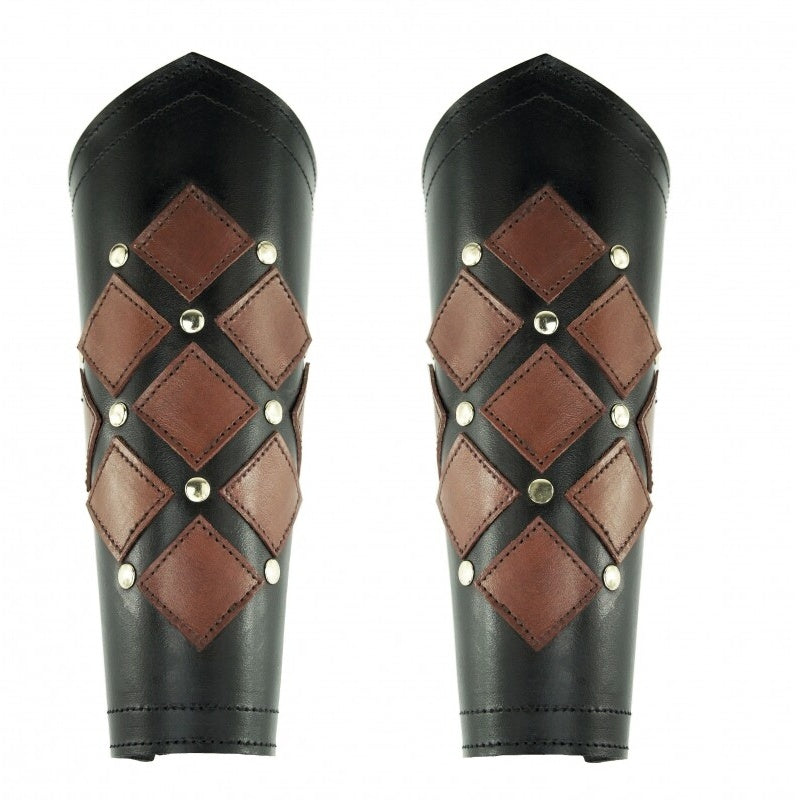 Product image Medieval Leather Bracer Orm black-brown