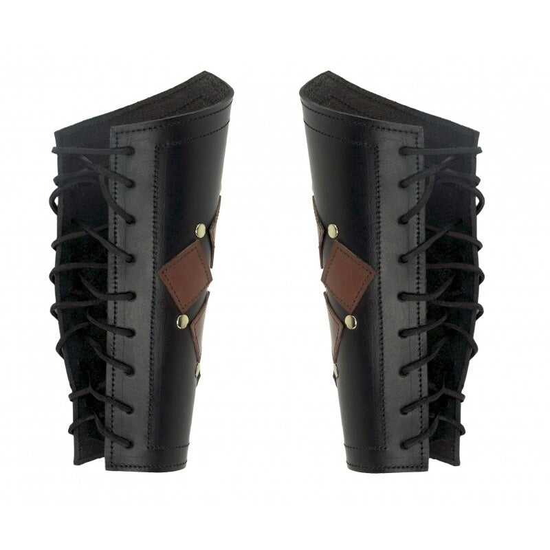 Product image Medieval Leather Bracer Orm black-brown