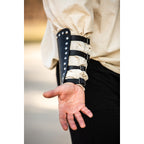 Imagen del producto Brazalete medieval de cuero Mar negro