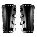 Imagen del producto Brazalete medieval de cuero Mar negro