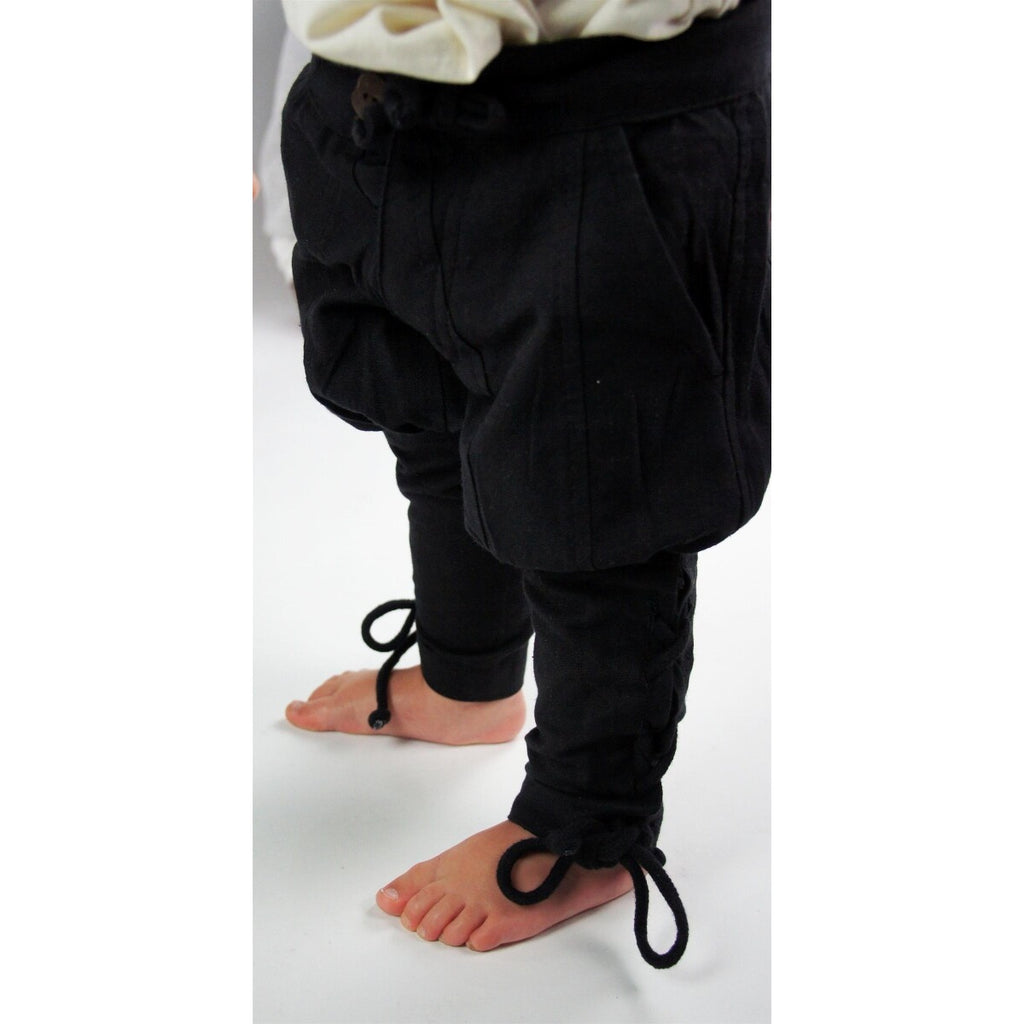 Imagen del producto Pantalón medieval Jecklein con cordones en las piernas negro