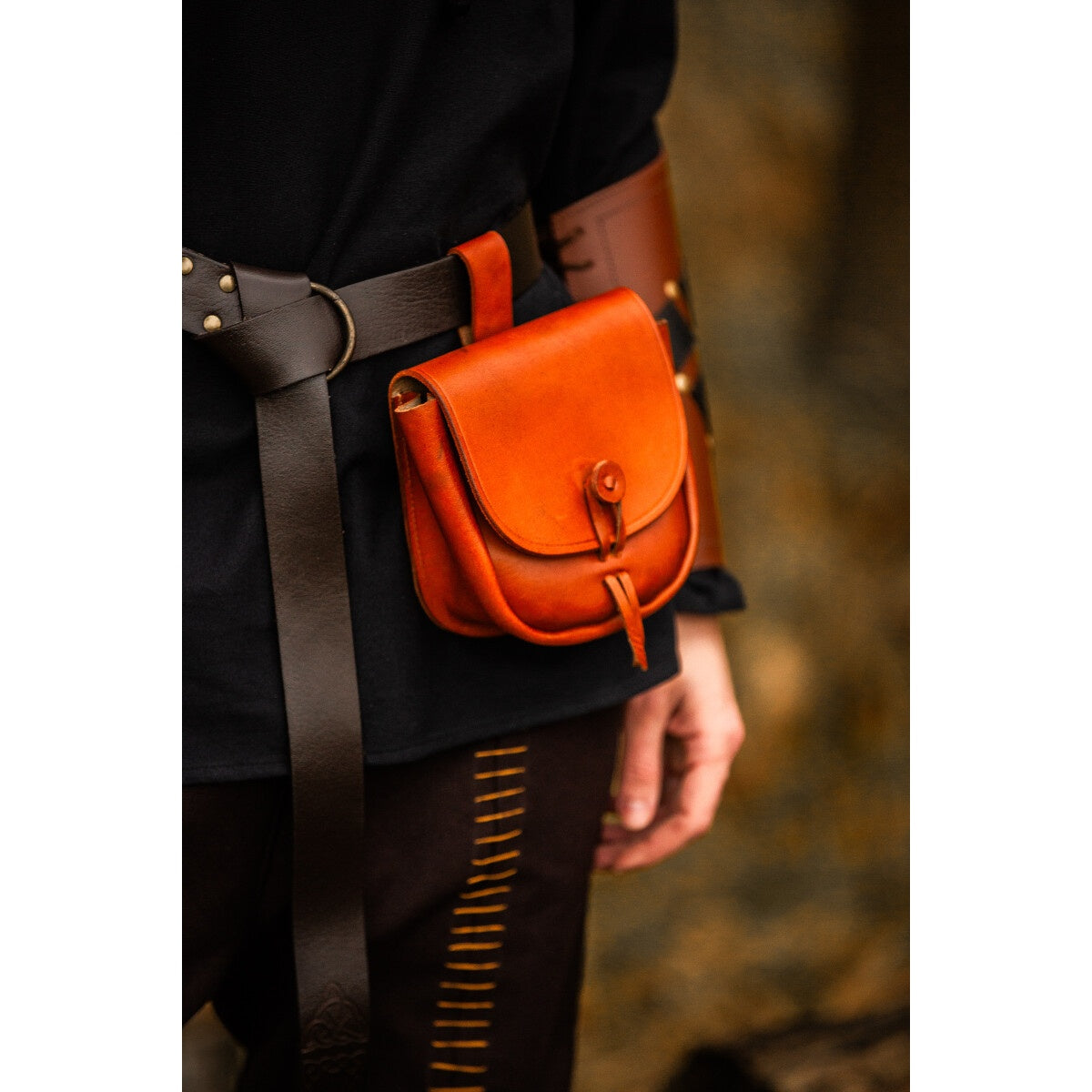 Imagen del producto Bolso de cuero medieval Tilo