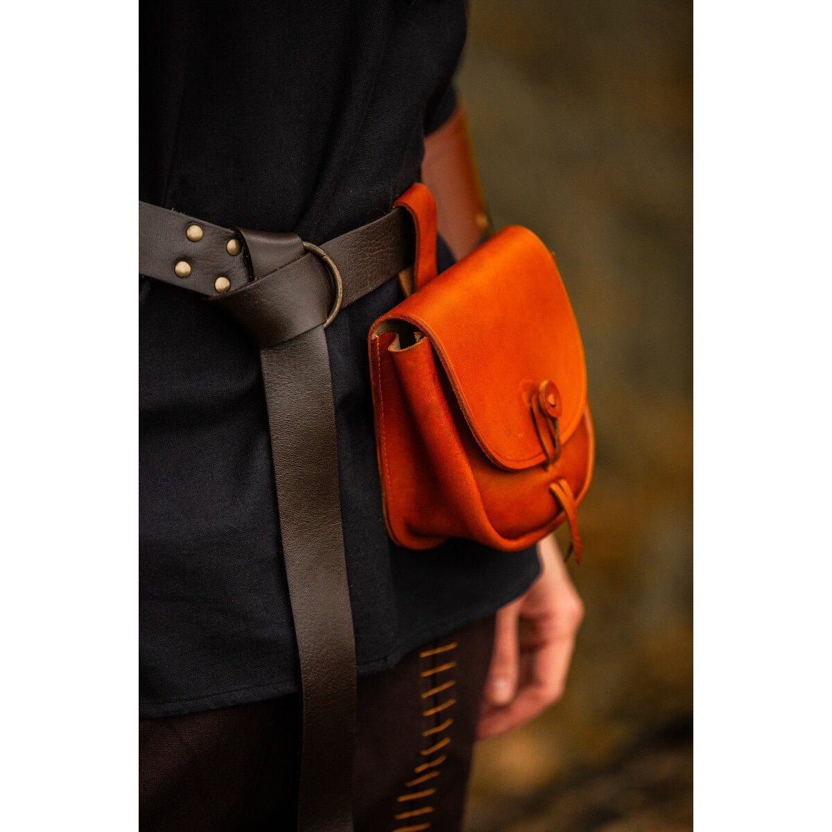 Imagen del producto Bolso de cuero medieval Tilo