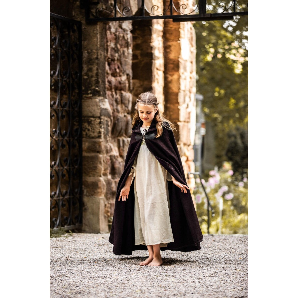 Imagen del producto Capa medieval con cierre para niños