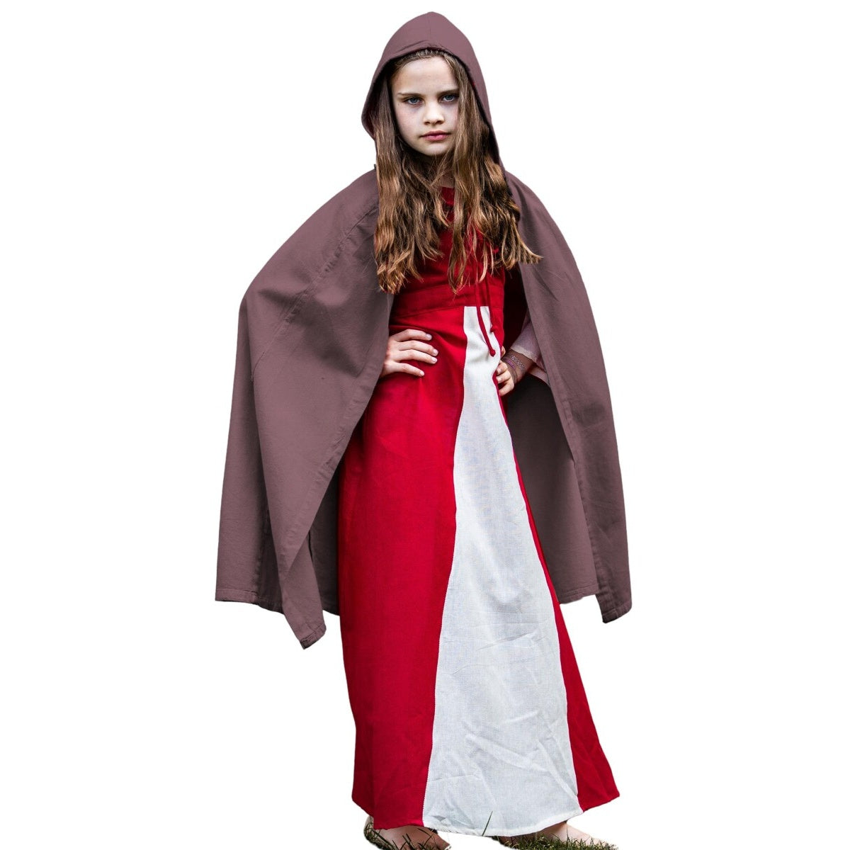 Imagen del producto Capa medieval para niños marrón