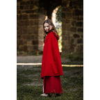 Imagen del producto Capa medieval Cecilia para niños roja