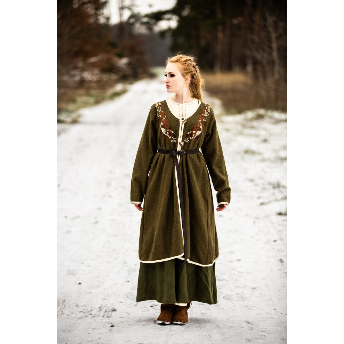 Imagen del producto Capa medieval Birka Skadi verde