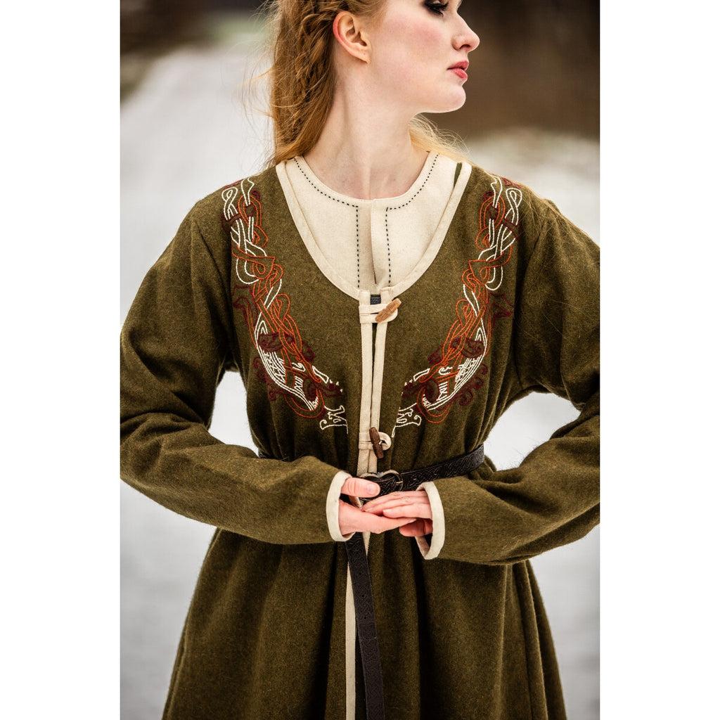 Imagen del producto Capa medieval Birka Skadi verde