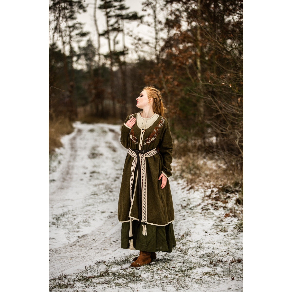 Imagen del producto Capa medieval Birka Skadi verde