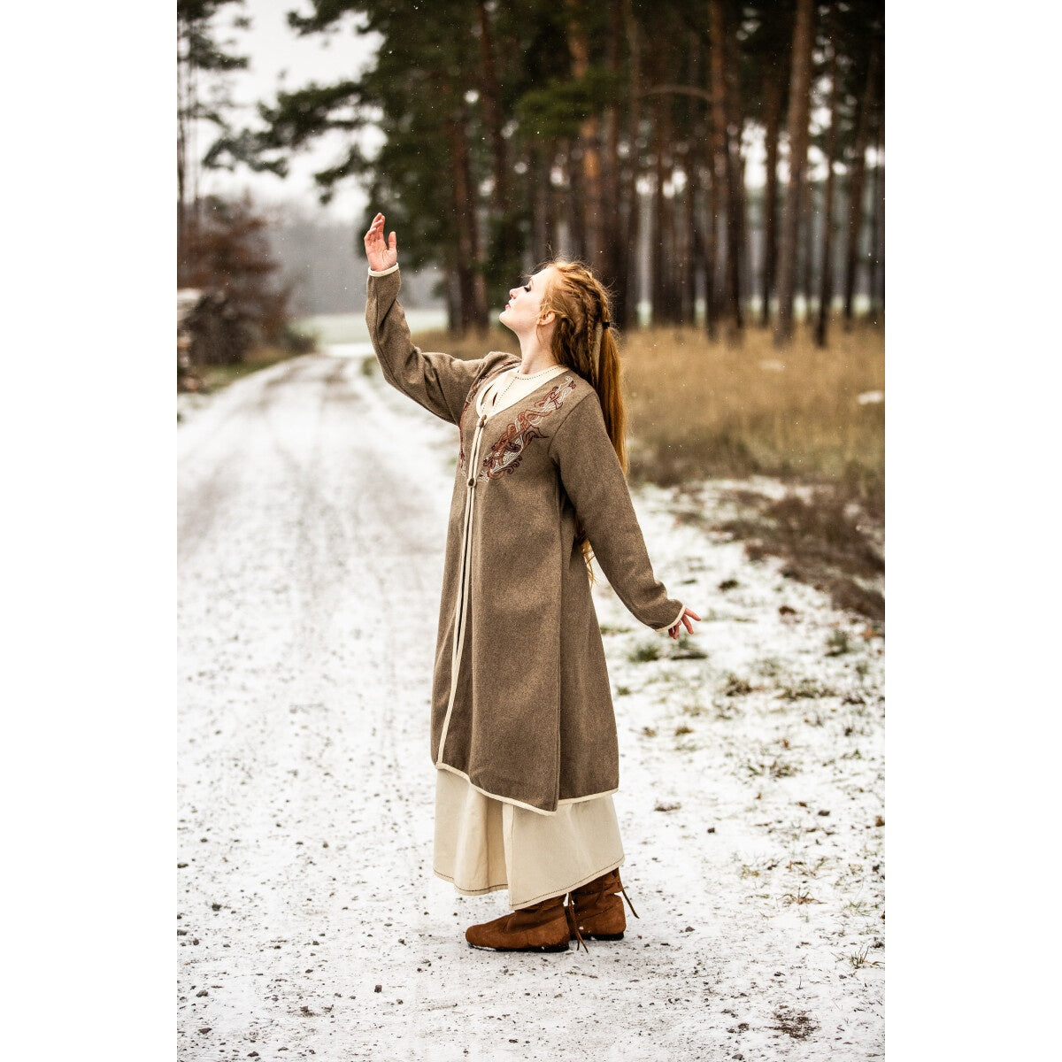 Imagen del producto Capa medieval Birka Skadi beige