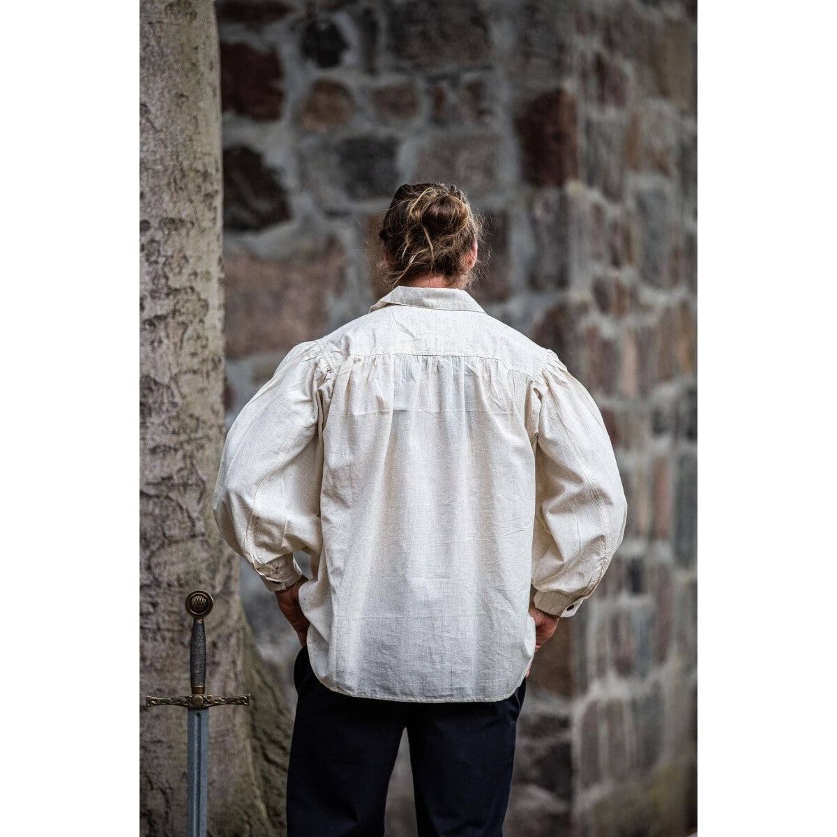 Product image Medieval Lace-Up Shirt Arthur beige