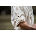 Product image Medieval Stand-Up Collar Lace-Up Shirt Bruno beige