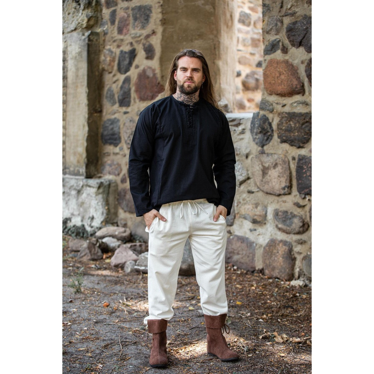 Product image Medieval Peasant Shirt Felix black